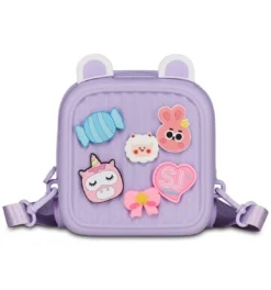 GIRLY PINS Mini zainetto con pins amovibili