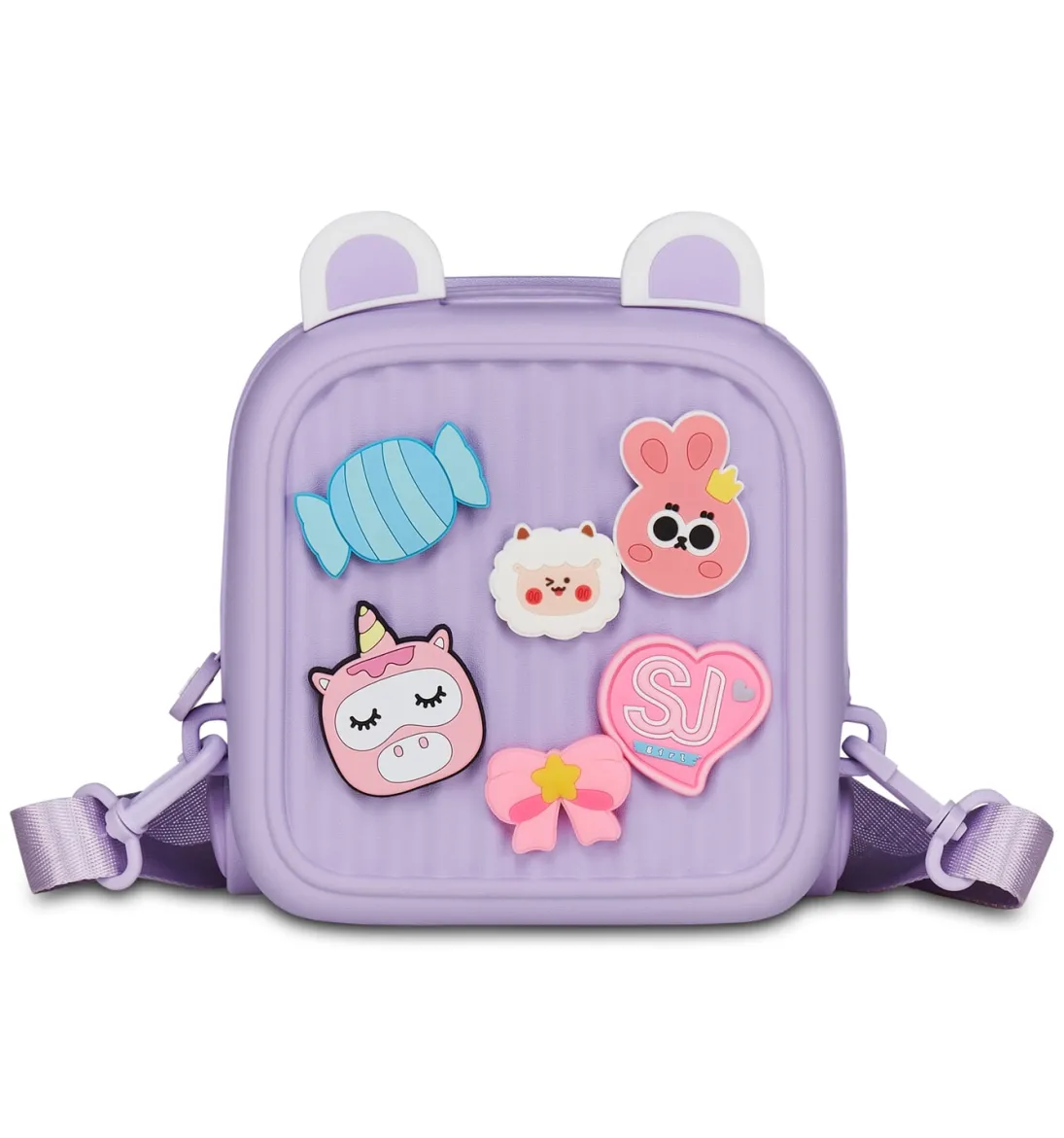 GIRLY PINS Mini zainetto con pins amovibili
