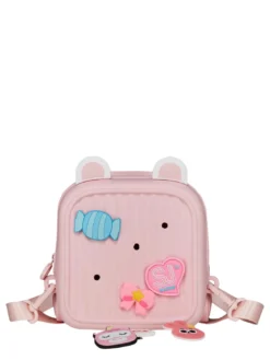 GIRLY PINS Mini zainetto con pins amovibili
