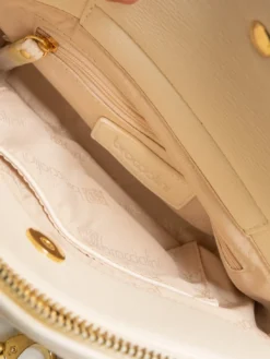GISELLE Borsa a tracolla con logo e borchie