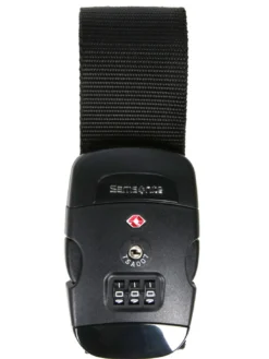GLOBAL TRAVEL Cinghia TSA per bagaglio, con combinazione