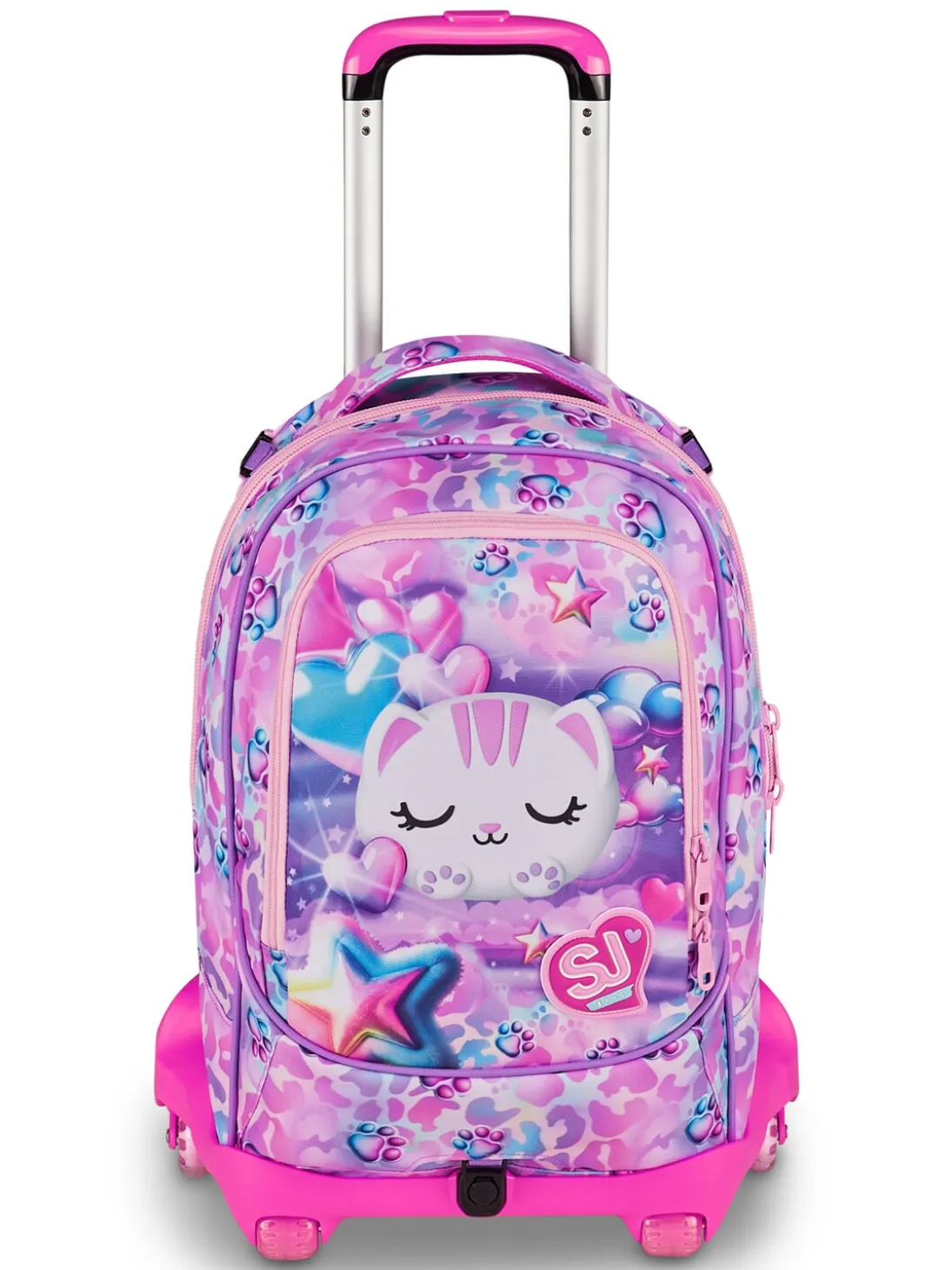 GLOWCAT Zaino con carrello, sganciabile