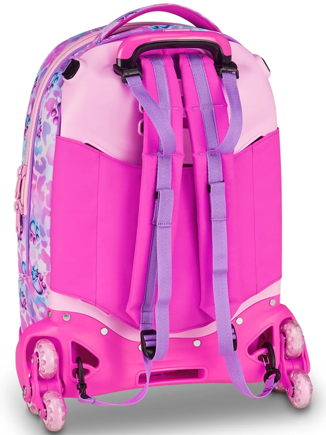 GLOWCAT Zaino con carrello, sganciabile