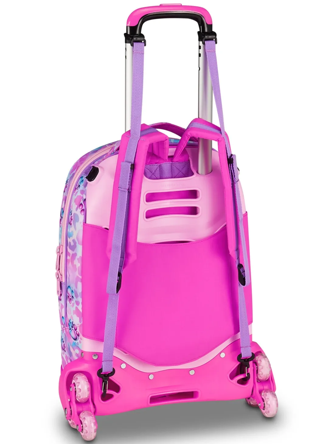 GLOWCAT Zaino con carrello, sganciabile