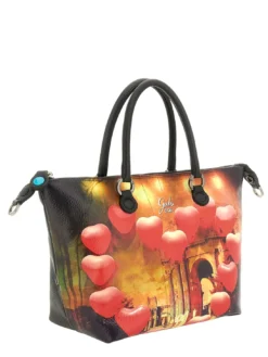 G3 PLUS MEDIUM MULTICOLOR Borsa piattina shopping trasformabile