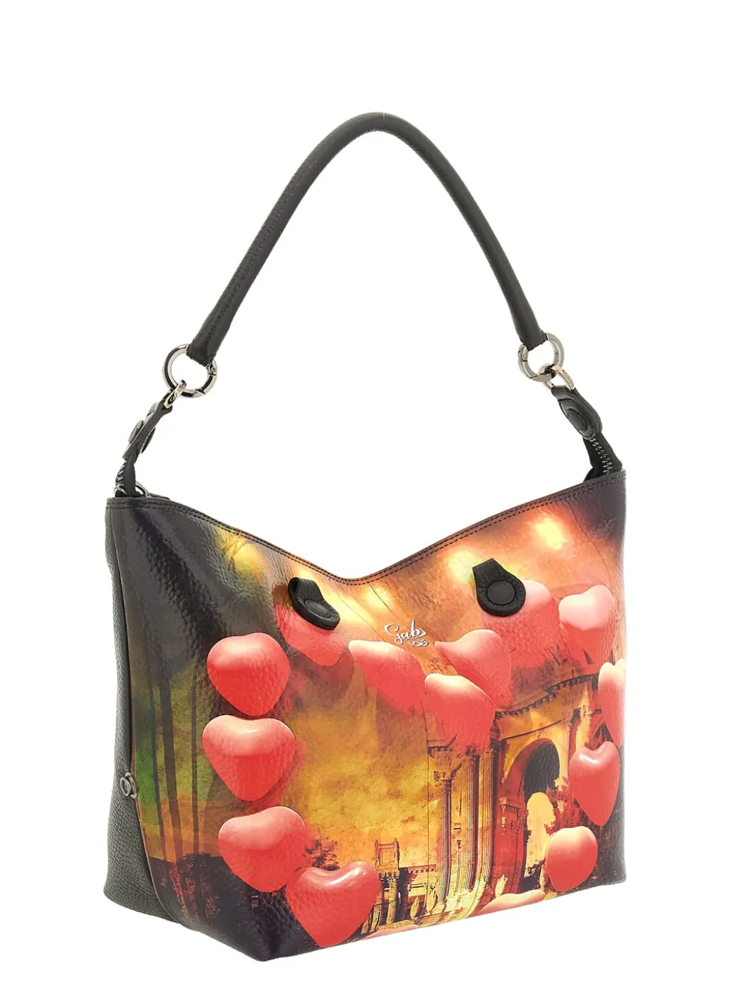 G3 PLUS MEDIUM MULTICOLOR Borsa piattina shopping trasformabile