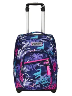 GRAFFITIMIX Zaino trolley 2 ruote, fisso