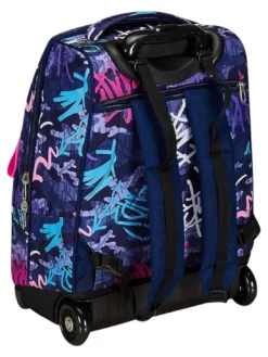 GRAFFITIMIX Zaino trolley 2 ruote, fisso