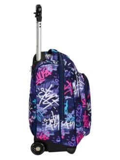 GRAFFITIMIX Zaino trolley 2 ruote, fisso
