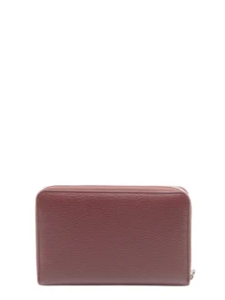 GRAIN Portafoglio medio pelle zip around