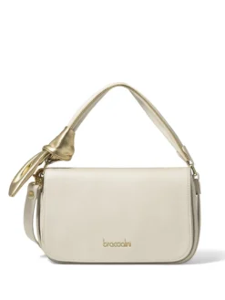 GRETA Borsa a mano in pelle con tracolla