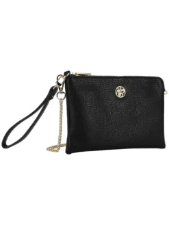 HAPPY Pochette con tracolla e polsierina