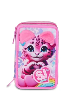 HEART BUDDY GIRL Astuccio con Kit Scolastico