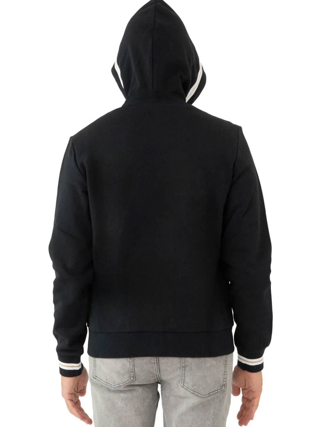 HERITAGE Felpa full zip con cappuccio