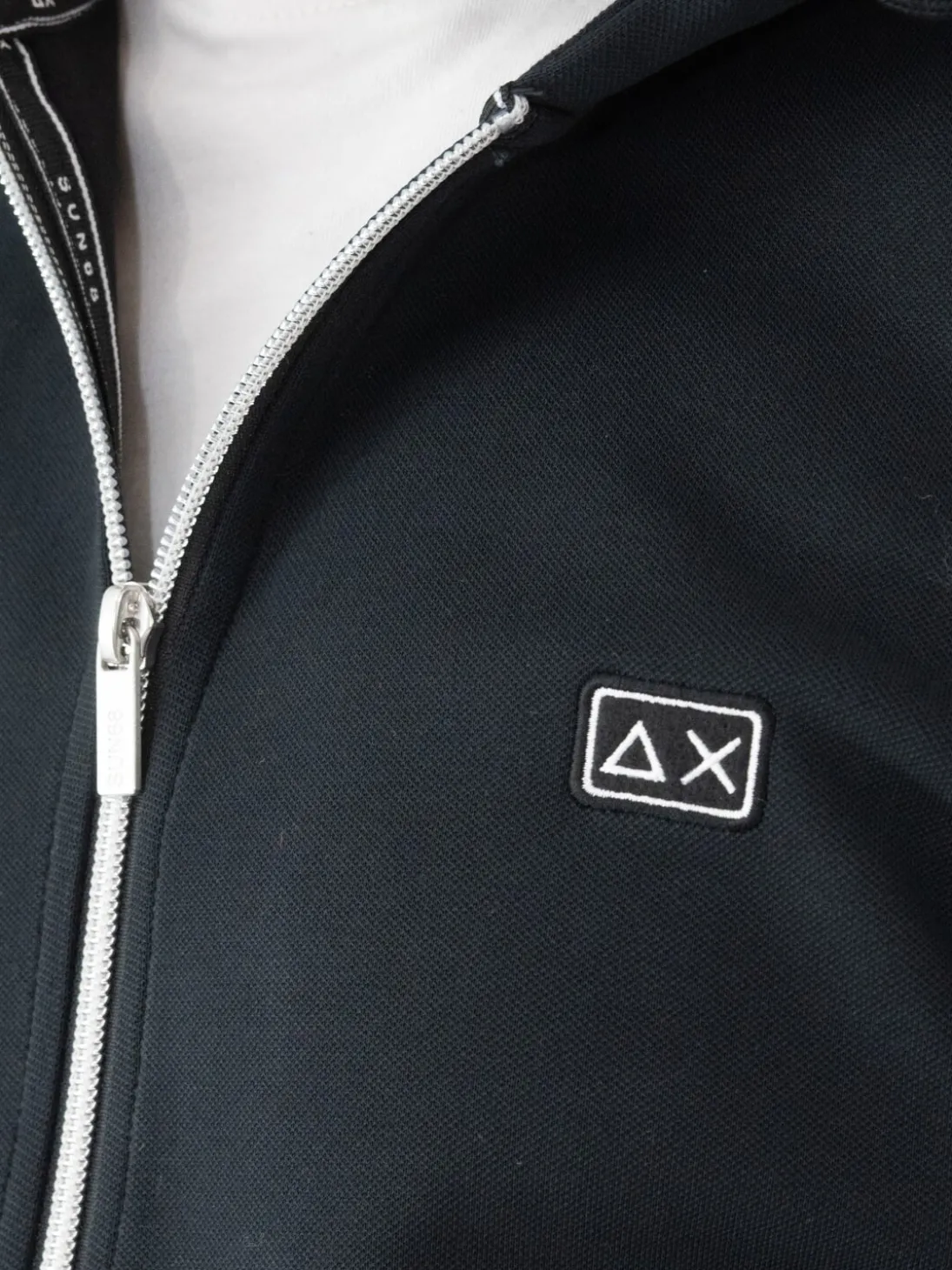 HERITAGE Felpa full zip con cappuccio