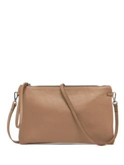 HERMY Borsa busta in pelle con tracolla