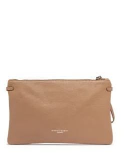 HERMY Borsa busta in pelle con tracolla
