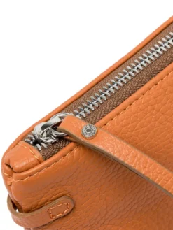 HERMY Borsa busta in pelle con tracolla