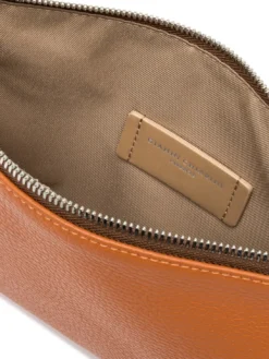 HERMY Borsa busta in pelle con tracolla