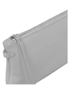 HERMY Pochette in pelle con tracolla