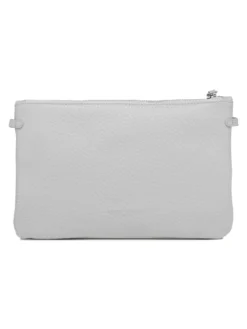 HERMY Pochette in pelle con tracolla