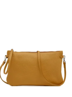 HERMY Pochette in pelle con tracolla