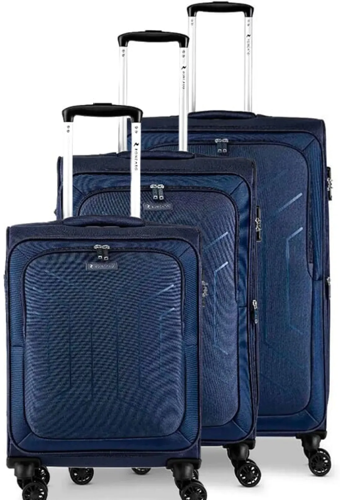 HEXA SOFT Set Trolley Cabin + Medio + Grande espandibili