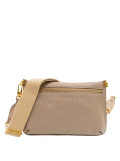 HYLE Borsa piatta piccola in pelle a tracolla