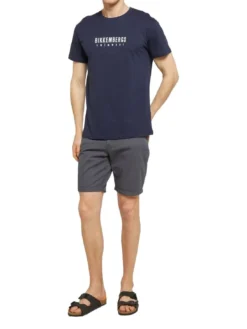 ICONIC T-shirt di cotone, a manica corta