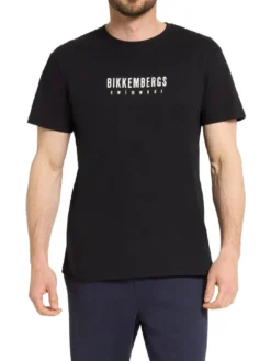 ICONIC T-shirt di cotone, a manica corta