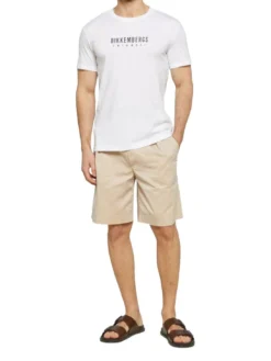 ICONIC T-shirt di cotone, a manica corta