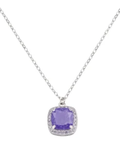 ICY DIAMONDS Collana con pendente quadrato
