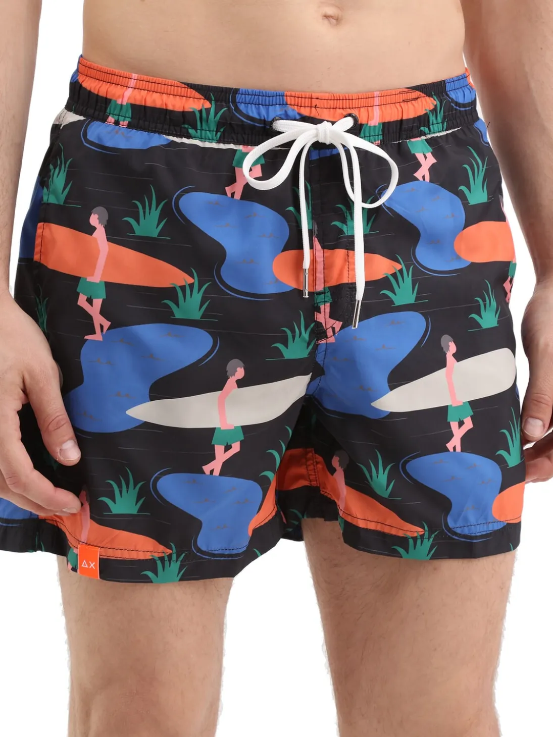 ILLUSTRATION Costume uomo da mare