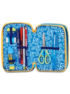 JOYFUL PINS BOY Astuccio con Kit Scolastico