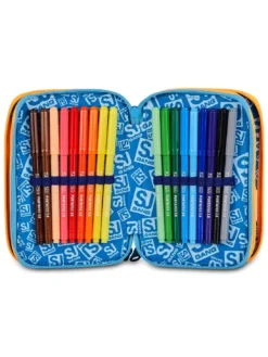 JOYFUL PINS BOY Astuccio con Kit Scolastico