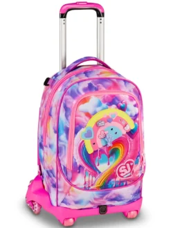JOYFUL PINS GIRL Zaino Trolley 3 in 1