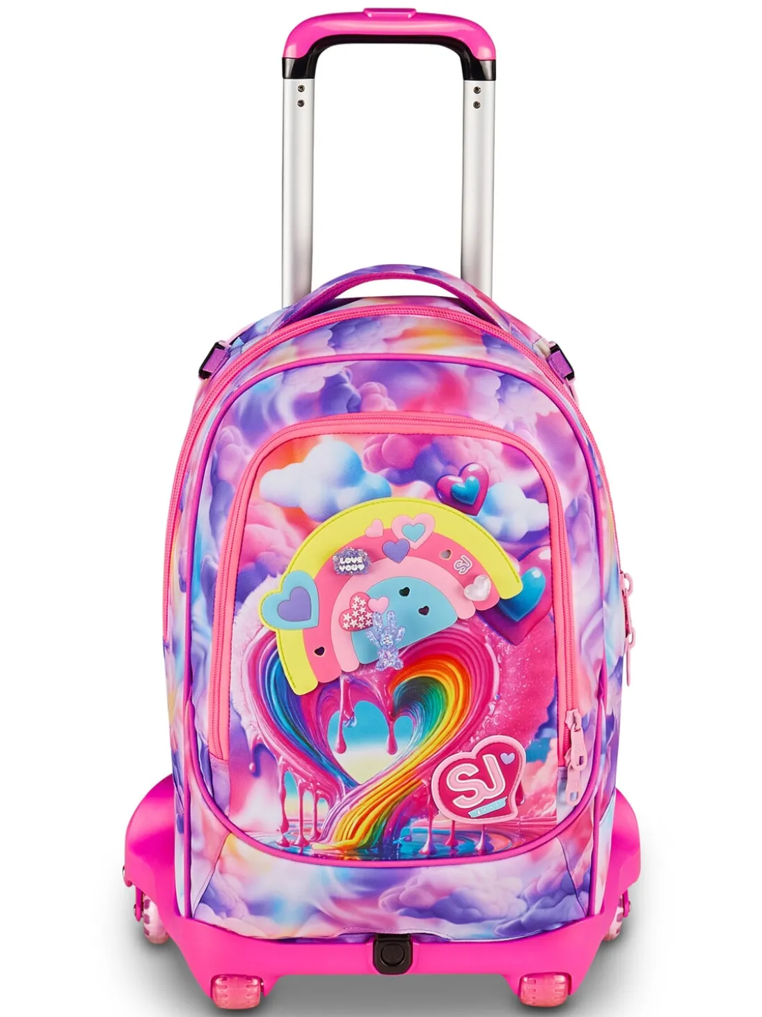 JOYFUL PINS GIRL Zaino Trolley 3 in 1