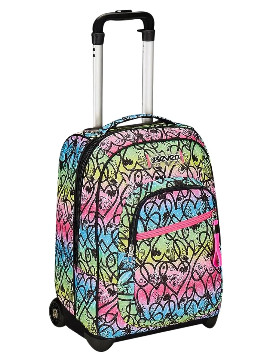 JUMPLOVE Zaino trolley 2 ruote, fisso