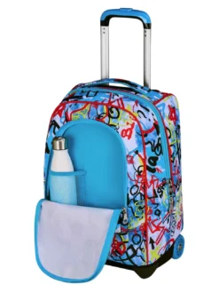 JUNIOR Zaino trolley 2 ruote, fisso