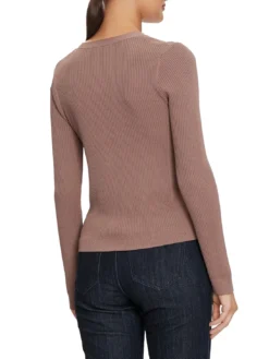KAILEY Cardigan a costine con bottoni