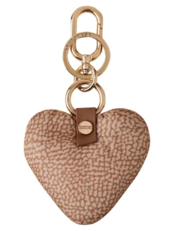 KEYRING Cuore Portachiavi con charm