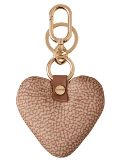 KEYRING Cuore Portachiavi con charm
