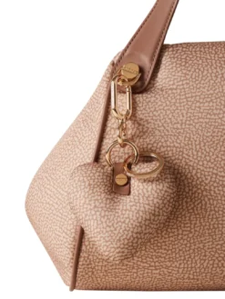 KEYRING Cuore Portachiavi con charm