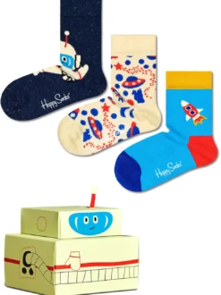 KIDS ASTRONAUT Gift Set 3 paia di Calze