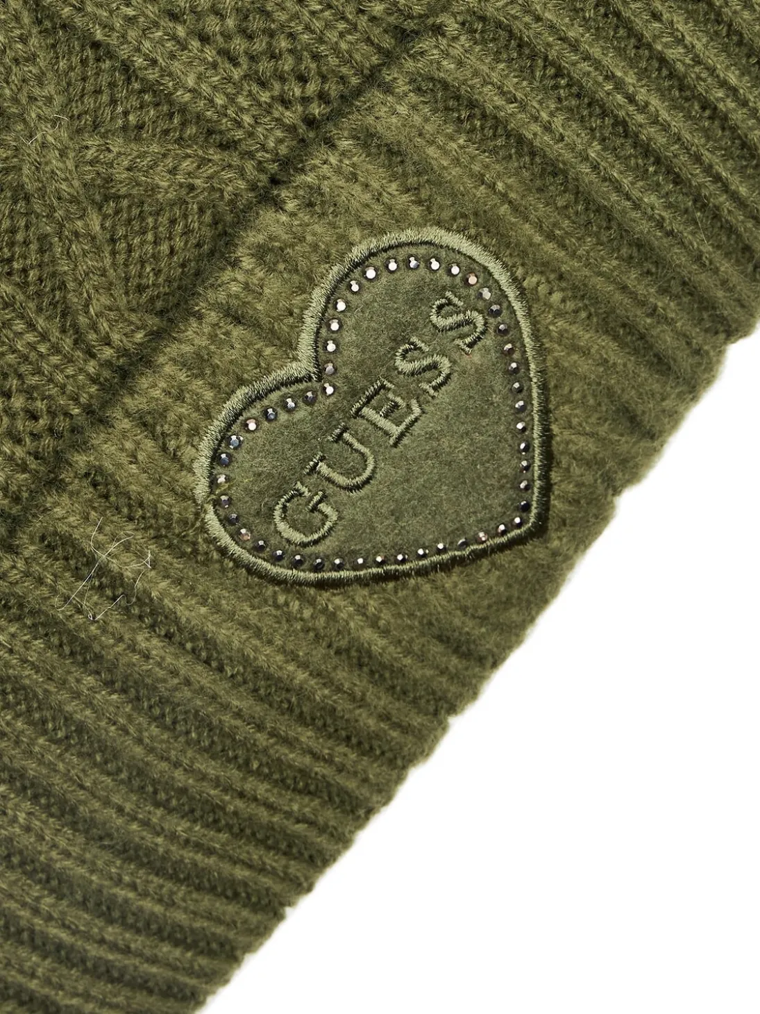 KIDS Cappello a trecce con pon pon