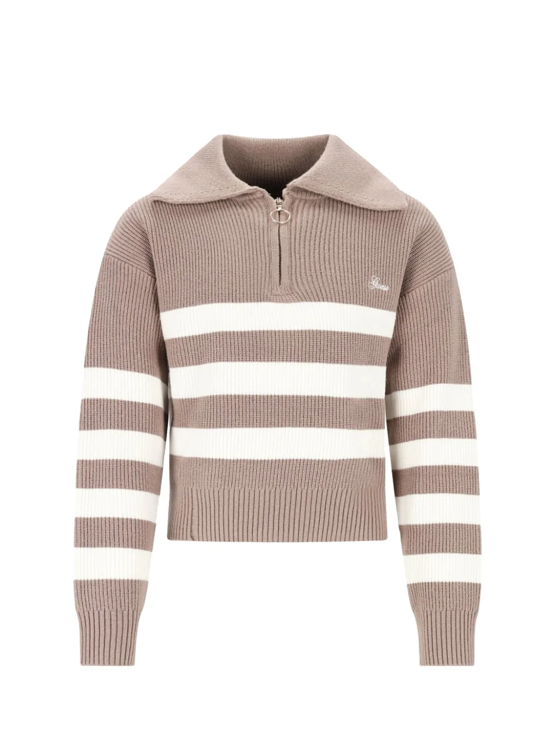 KIDS Cardigan a strisce con zip