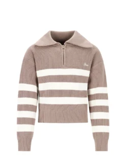 KIDS Cardigan a strisce con zip