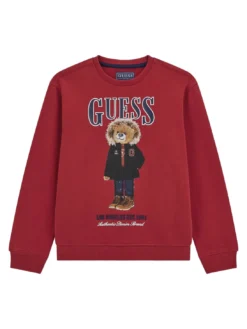 KIDS Felpa girocollo bimbo stampa orsetto