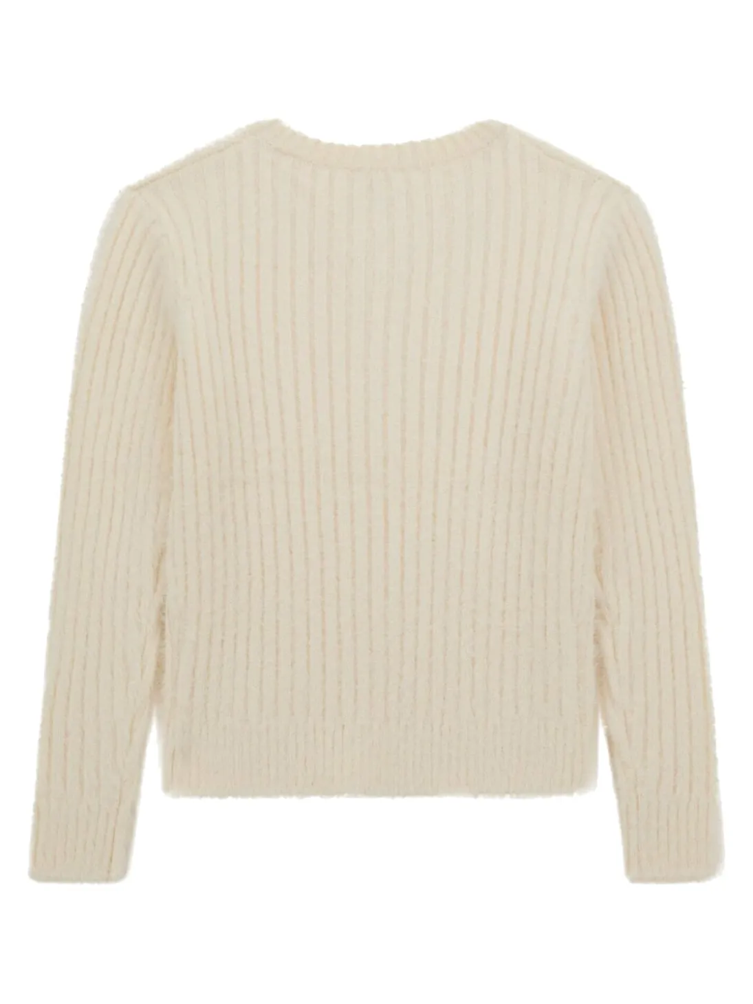 KIDS Maglia a costine scollo a v