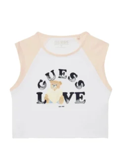 KIDS MIDI Maglietta giromanica con stampa
